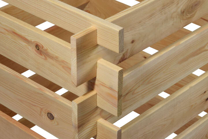 dobar Holz-Komposter Stecki